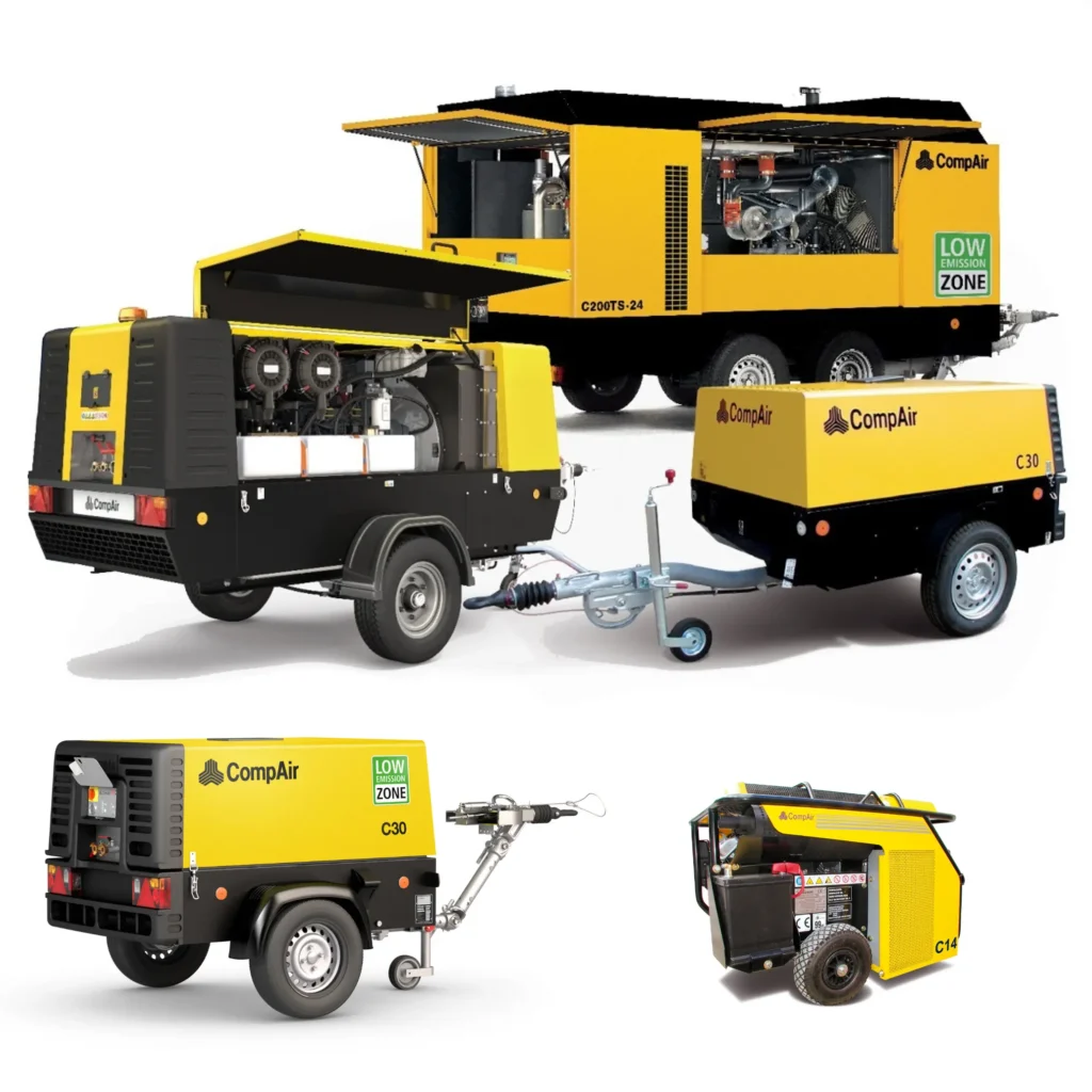 kompresor do piaskowania CompAir