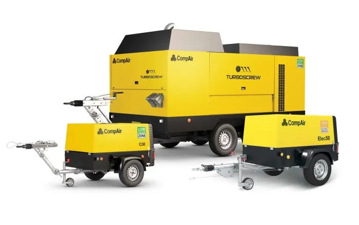 sprężarki do piaskowania CompAir